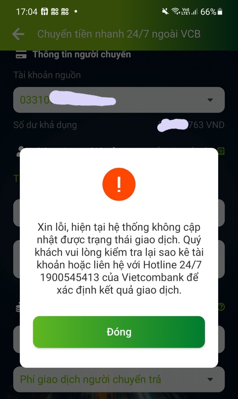 Tết sát nút, app ngân hàng lại liên tục báo lỗi - Ảnh 1. Tết sát nút, app ngân hàng lại liên tục báo lỗi - Ảnh 1.