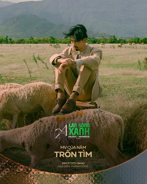 Đen Vâu bội thu giải thưởng Làn sóng xanh 2021 - Ảnh 2. Đen Vâu bội thu giải thưởng Làn sóng xanh 2021 - Ảnh 2.