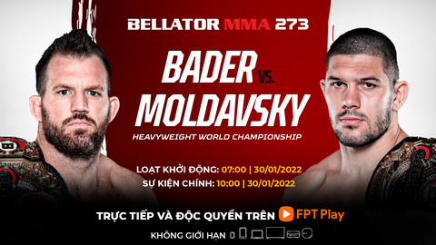 Bellator MMA 273: Sự kiện đẳng cấp dành cho người hâm mộ MMA - Ảnh 1. Bellator MMA 273: Sự kiện đẳng cấp dành cho người hâm mộ MMA - Ảnh 1.