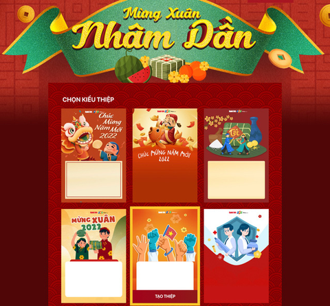 Trao gửi yêu thương với cánh thiệp xuân của Tuổi Trẻ Online - Ảnh 1. Trao gửi yêu thương với cánh thiệp xuân của Tuổi Trẻ Online - Ảnh 1.