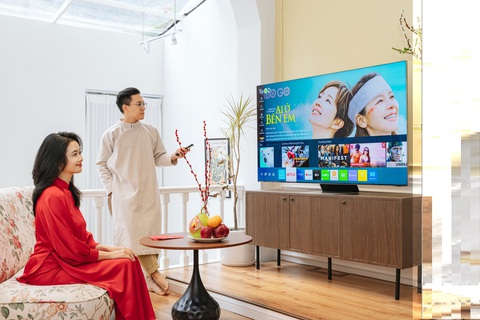 ‘Chơi Tết’ cùng thư viện giải trí chuẩn 8K đầu tiên của TV Samsung - Ảnh 1. ‘Chơi Tết’ cùng thư viện giải trí chuẩn 8K đầu tiên của TV Samsung - Ảnh 1.