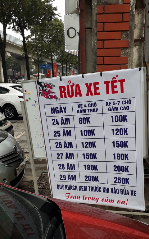 Hoa tươi, rửa xe lên ngôi, bánh kẹo thưa khách - Ảnh 5. Hoa tươi, rửa xe lên ngôi, bánh kẹo thưa khách - Ảnh 5.