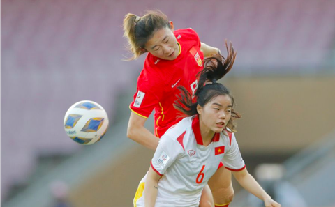 Thua Trung Quốc, tuyển nữ Việt Nam phải đá 2 trận play-off tranh vé dự World Cup 2023 - Ảnh 1. Thua Trung Quốc, tuyển nữ Việt Nam phải đá 2 trận play-off tranh vé dự World Cup 2023 - Ảnh 1.
