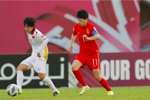 Thua Trung Quốc, tuyển nữ Việt Nam phải đá 2 trận play-off tranh vé dự World Cup 2023 - Ảnh 3. Thua Trung Quốc, tuyển nữ Việt Nam phải đá 2 trận play-off tranh vé dự World Cup 2023 - Ảnh 3.