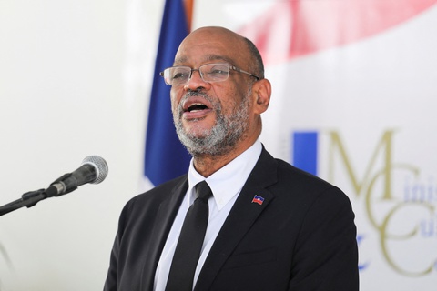 Thủ tướng Haiti Ariel Henry bị ám sát hụt trong ngày Quốc khánh - Ảnh 1. Thủ tướng Haiti Ariel Henry bị ám sát hụt trong ngày Quốc khánh - Ảnh 1.
