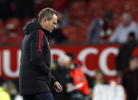 Man Utd thua trận đầu tiên dưới thời HLV Ralf Rangnick - Ảnh 3. Man Utd thua trận đầu tiên dưới thời HLV Ralf Rangnick - Ảnh 3.