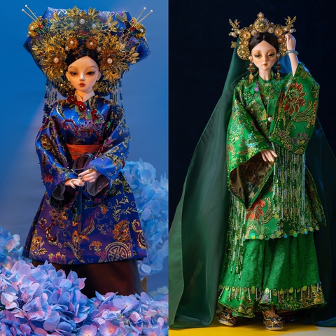 Bộ sưu tập Búp họa Tứ Phủ lấy ý tưởng từ tín ngưỡng thờ Mẫu - Ảnh 1. Bộ sưu tập Búp họa Tứ Phủ lấy ý tưởng từ tín ngưỡng thờ Mẫu - Ảnh 1.