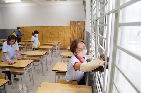 Học sinh TP.HCM trở lại trường: Học và thi ra sao? - Ảnh 3. Học sinh TP.HCM trở lại trường: Học và thi ra sao? - Ảnh 3.