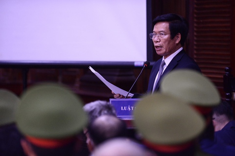 Luật sư đề nghị tòa tuyên ông Tất Thành Cang không phạm tội - Ảnh 1. Luật sư đề nghị tòa tuyên ông Tất Thành Cang không phạm tội - Ảnh 1.