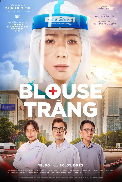 Trịnh Kim Chi gấp rút sửa lại poster vở kịch tri ân bác sĩ, lực lượng tuyến đầu - Ảnh 1. Trịnh Kim Chi gấp rút sửa lại poster vở kịch tri ân bác sĩ, lực lượng tuyến đầu - Ảnh 1.