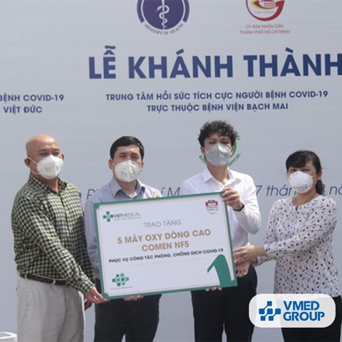 VMED Group được vinh danh đóng góp cho cộng đồng trong công tác phòng chống dịch COVID-19 - Ảnh 1. VMED Group được vinh danh đóng góp cho cộng đồng trong công tác phòng chống dịch COVID-19 - Ảnh 1.
