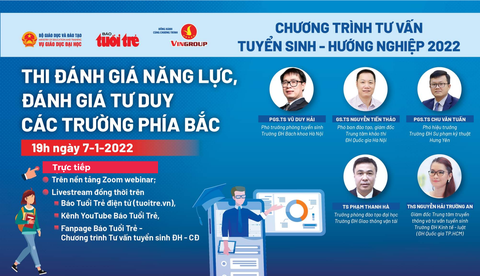 19h tối nay 7-1: Tư vấn tất tật về kỳ thi đánh giá năng lực, thi đánh giá tư duy - Ảnh 1. 19h tối nay 7-1: Tư vấn tất tật về kỳ thi đánh giá năng lực, thi đánh giá tư duy - Ảnh 1.