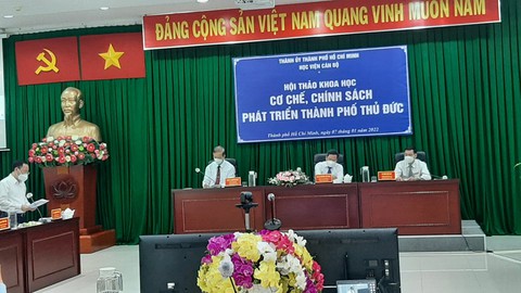 Đề xuất chính quyền TP Thủ Đức có thẩm quyền tương đương cấp tỉnh? - Ảnh 2. Đề xuất chính quyền TP Thủ Đức có thẩm quyền tương đương cấp tỉnh? - Ảnh 2.