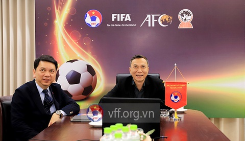 Ban chấp hành VFF thống nhất đề cử ông Trần Quốc Tuấn làm quyền chủ tịch - Ảnh 1. Ban chấp hành VFF thống nhất đề cử ông Trần Quốc Tuấn làm quyền chủ tịch - Ảnh 1.