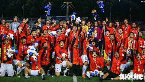 Mục tiêu bóng đá Việt Nam năm 2022: Bảo vệ huy chương vàng SEA Games - Ảnh 1. Mục tiêu bóng đá Việt Nam năm 2022: Bảo vệ huy chương vàng SEA Games - Ảnh 1.