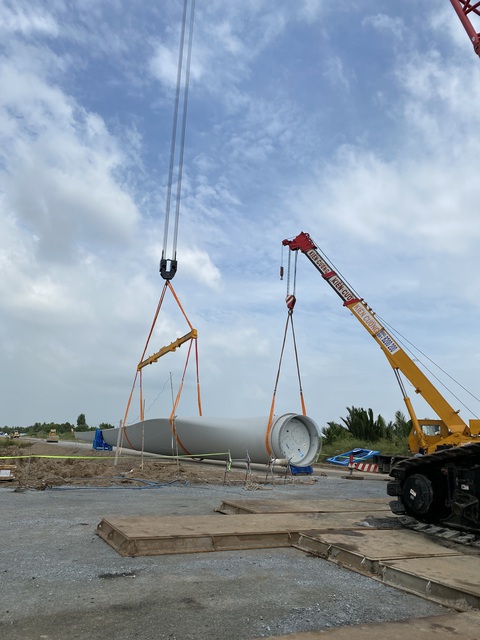 Sẽ đối thoại với người dân khu vực dự án điện gió bị ảnh hưởng do thi công - Ảnh 1. Sẽ đối thoại với người dân khu vực dự án điện gió bị ảnh hưởng do thi công - Ảnh 1.