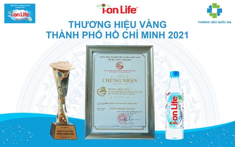 i-on Life đạt Thương hiệu Vàng năm 2021 - Ảnh 2. i-on Life đạt Thương hiệu Vàng năm 2021 - Ảnh 2.