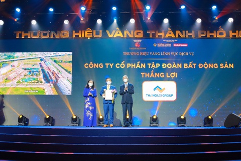 Tập đoàn BĐS Thắng Lợi vinh dự nhận giải thưởng Thương hiệu vàng Tp.HCM 2021 - Ảnh 3. Tập đoàn BĐS Thắng Lợi vinh dự nhận giải thưởng Thương hiệu vàng Tp.HCM 2021 - Ảnh 3.
