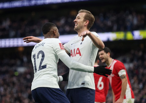 Liverpool và Tottenham lội ngược dòng đi tiếp tại Cúp FA - Ảnh 3. Liverpool và Tottenham lội ngược dòng đi tiếp tại Cúp FA - Ảnh 3.