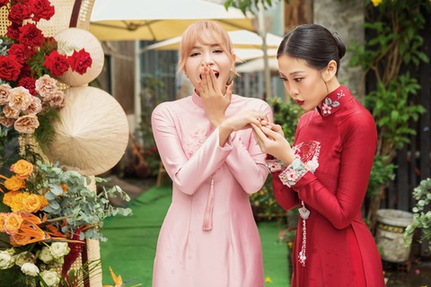 Không gian lễ vu quy đậm phong cách xưa của cô dâu Liêu Hà Trinh - Ảnh 9. Không gian lễ vu quy đậm phong cách xưa của cô dâu Liêu Hà Trinh - Ảnh 9.