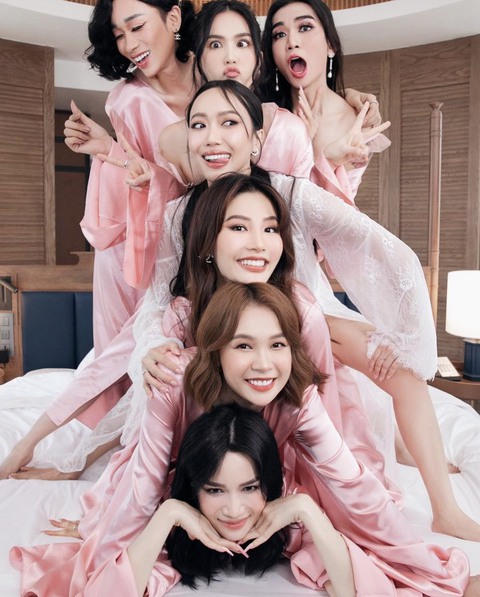 BB Trần, Hải Triều làm phù dâu cho đám cưới Diệu Nhi - Anh Tú - Ảnh 2. BB Trần, Hải Triều làm phù dâu cho đám cưới Diệu Nhi - Anh Tú - Ảnh 2.