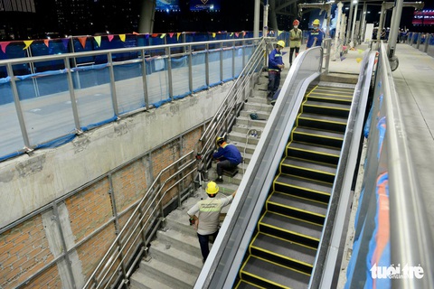 Có gì ở nhà ga trên cao đặc biệt nhất của tuyến metro số 1 TP.HCM? - Ảnh 6. Có gì ở nhà ga trên cao đặc biệt nhất của tuyến metro số 1 TP.HCM? - Ảnh 6.
