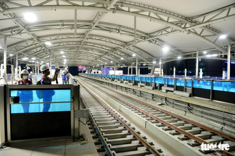 Có gì ở nhà ga trên cao đặc biệt nhất của tuyến metro số 1 TP.HCM? - Ảnh 8. Có gì ở nhà ga trên cao đặc biệt nhất của tuyến metro số 1 TP.HCM? - Ảnh 8.