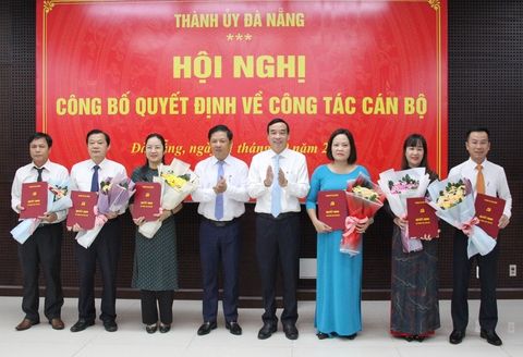 Đà Nẵng bổ nhiệm nhiều nhân sự chủ chốt - Ảnh 1. Đà Nẵng bổ nhiệm nhiều nhân sự chủ chốt - Ảnh 1.