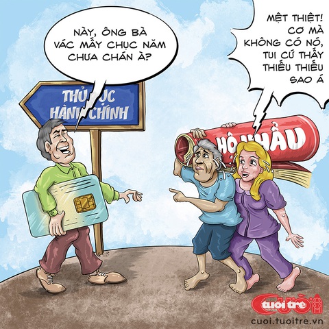 Chưa quên được... sổ hộ khẩu - Ảnh 1. Chưa quên được... sổ hộ khẩu - Ảnh 1.