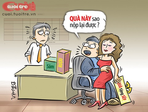 Trả lại quà... trên mức tình cảm - Ảnh 1. Trả lại quà... trên mức tình cảm - Ảnh 1.