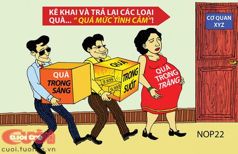 Trả lại quà... trên mức tình cảm - Ảnh 2. Trả lại quà... trên mức tình cảm - Ảnh 2.