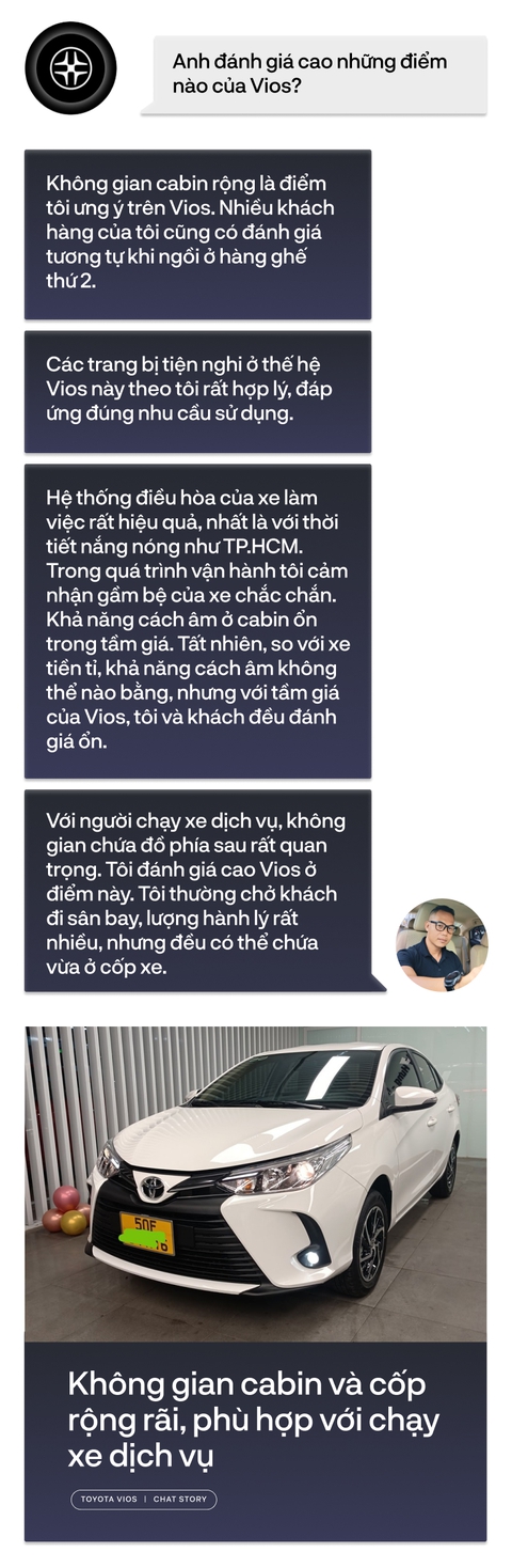 Chủ xe Toyota Vios: Chọn xe vì thấy nhiều hãng taxi sử dụng - Ảnh 2. Chủ xe Toyota Vios: Chọn xe vì thấy nhiều hãng taxi sử dụng - Ảnh 2.