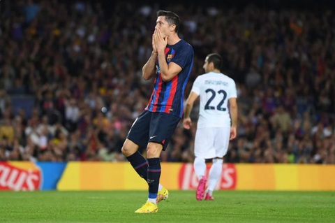 Lewandowski rực sáng vẫn không cứu nổi Barca - Ảnh 4. Lewandowski rực sáng vẫn không cứu nổi Barca - Ảnh 4.