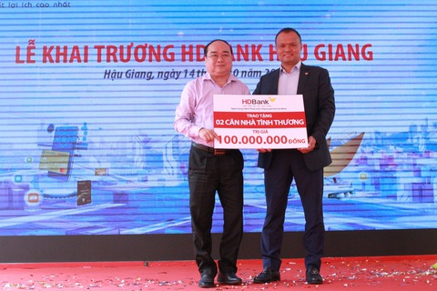 HDBank khai trương hoạt động chi nhánh tại Hậu Giang - Ảnh 2. HDBank khai trương hoạt động chi nhánh tại Hậu Giang - Ảnh 2.
