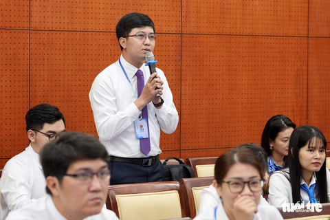1.000 bạn trẻ TP.HCM dự diễn đàn Khát vọng thanh niên thành phố Bác - Ảnh 11. 1.000 bạn trẻ TP.HCM dự diễn đàn Khát vọng thanh niên thành phố Bác - Ảnh 11.
