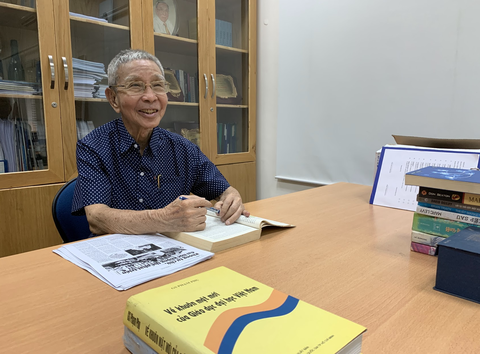 Giáo sư Phạm Phụ - người khắc họa khuôn mặt mới của đại học Việt Nam - Ảnh 1. Giáo sư Phạm Phụ - người khắc họa khuôn mặt mới của đại học Việt Nam - Ảnh 1.