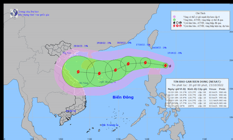 Áp thấp nhiệt đới ngoài khơi Philippines mạnh lên thành bão - Ảnh 1. Áp thấp nhiệt đới ngoài khơi Philippines mạnh lên thành bão - Ảnh 1.