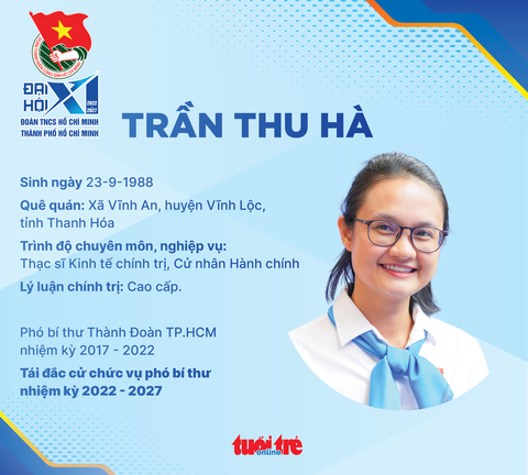 Chị Phan Thị Thanh Phương tái đắc cử bí thư Thành Đoàn TP.HCM - Ảnh 4. Chị Phan Thị Thanh Phương tái đắc cử bí thư Thành Đoàn TP.HCM - Ảnh 4.