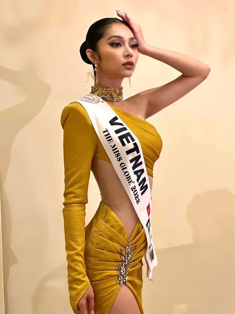 Lâm Thu Hồng đoạt danh hiệu Á hậu 4 Miss Globe 2022 - Ảnh 4. Lâm Thu Hồng đoạt danh hiệu Á hậu 4 Miss Globe 2022 - Ảnh 4.