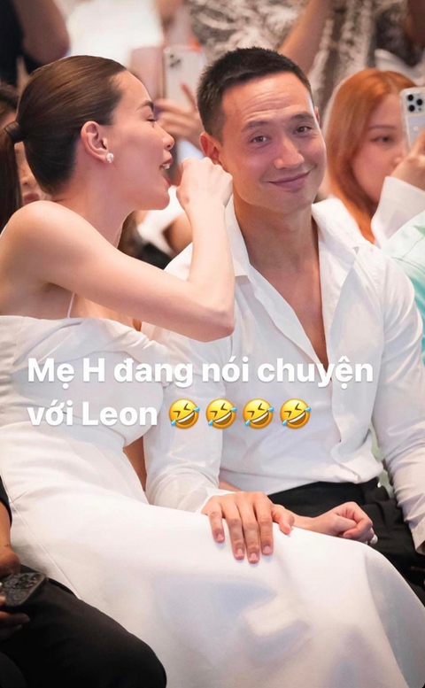 Hồ Ngọc Hà phì cười vì ông xã Kim Lý ngày càng giống hệt con trai Leon - Ảnh 1. Hồ Ngọc Hà phì cười vì ông xã Kim Lý ngày càng giống hệt con trai Leon - Ảnh 1.