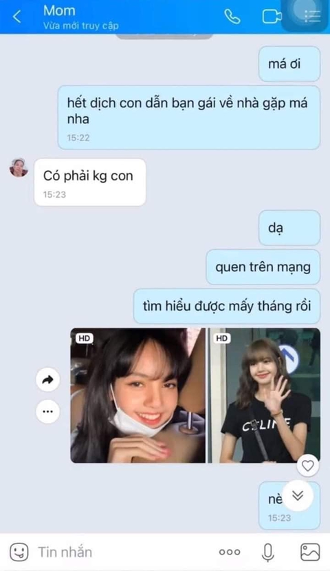 Con trai khoe bạn gái mới quen khiến fan K-pop tức trào máu - Ảnh 1. Con trai khoe bạn gái mới quen khiến fan K-pop tức trào máu - Ảnh 1.