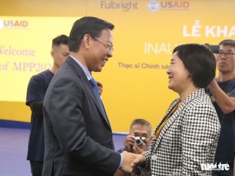 Khóa thạc sĩ chính sách công đầu tiên trong chương trình Quan hệ đối tác Mekong - Mỹ - Ảnh 1. Khóa thạc sĩ chính sách công đầu tiên trong chương trình Quan hệ đối tác Mekong - Mỹ - Ảnh 1.