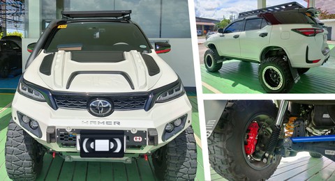 Toyota Fortuner độ hầm hố, biến thành ‘quái vật offroad’, ghế như siêu xe - Ảnh 5. Toyota Fortuner độ hầm hố, biến thành ‘quái vật offroad’, ghế như siêu xe - Ảnh 5.