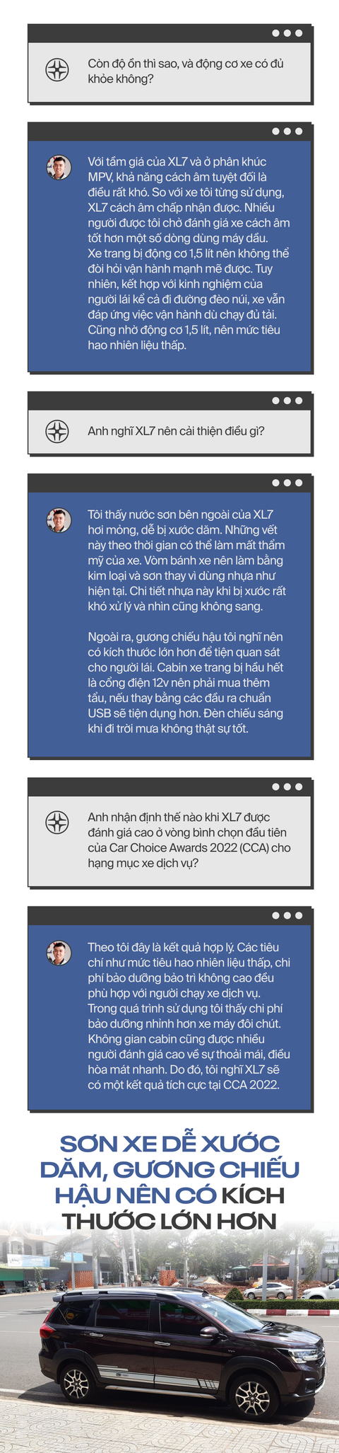 Chủ xe Suzuki XL7: ‘Hài lòng, nhưng vẫn mong xe có cải tiến nhỏ - Ảnh 3. Chủ xe Suzuki XL7: ‘Hài lòng, nhưng vẫn mong xe có cải tiến nhỏ - Ảnh 3.