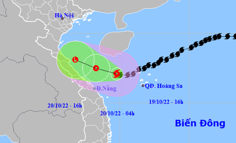 Bão số 6 suy yếu thành vùng áp thấp trước khi vào bờ - Ảnh 1. Bão số 6 suy yếu thành vùng áp thấp trước khi vào bờ - Ảnh 1.