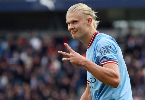 Haaland giúp Manchester City nhấn chìm Manchester United - Ảnh 1. Haaland giúp Manchester City nhấn chìm Manchester United - Ảnh 1.