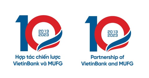 VietinBank và MUFG Bank ra mắt biểu trưng kỷ niệm 10 năm hợp tác chiến lược - Ảnh 1. VietinBank và MUFG Bank ra mắt biểu trưng kỷ niệm 10 năm hợp tác chiến lược - Ảnh 1.