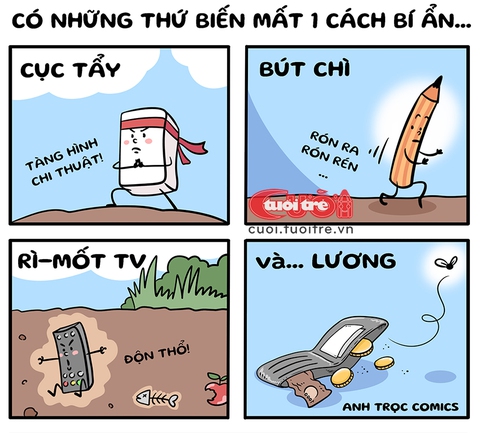 Có những thứ biến mất một cách bí ẩn - Ảnh 1. Có những thứ biến mất một cách bí ẩn - Ảnh 1.