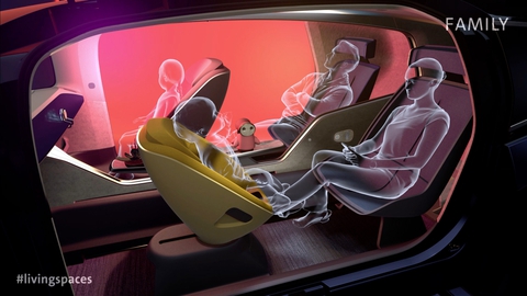 Xe điện tự lái hoàn toàn, không vô lăng, ghế ghép thành giường lớn - Ảnh 9. Xe điện tự lái hoàn toàn, không vô lăng, ghế ghép thành giường lớn - Ảnh 9.