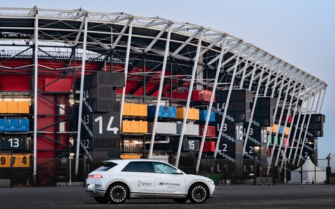 Hyundai sẽ là bộ mặt giao thông của World Cup 2022? - Ảnh 2. Hyundai sẽ là bộ mặt giao thông của World Cup 2022? - Ảnh 2.